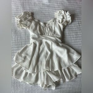 White Romper